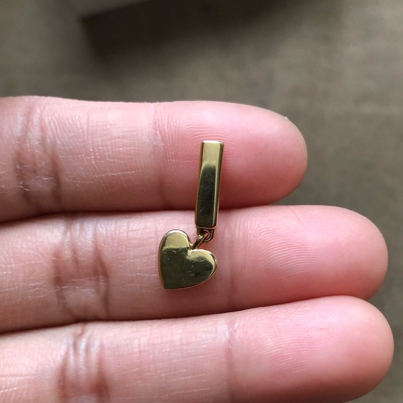 Pandora 14k Gold Plated Reflexion Mesh Bracelet w/ Pandora Charms & Safely Chain - Picture 10 of 15